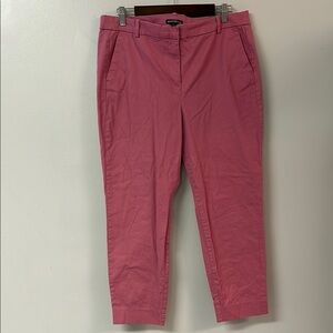 Chic Pink Ankle-Length Jeans